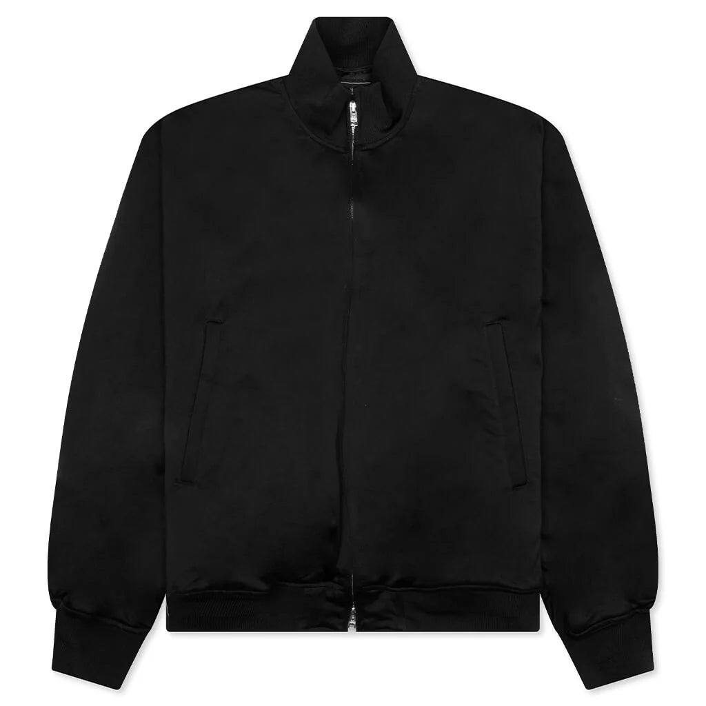 Puzzle Bomber Woven Jacket Black