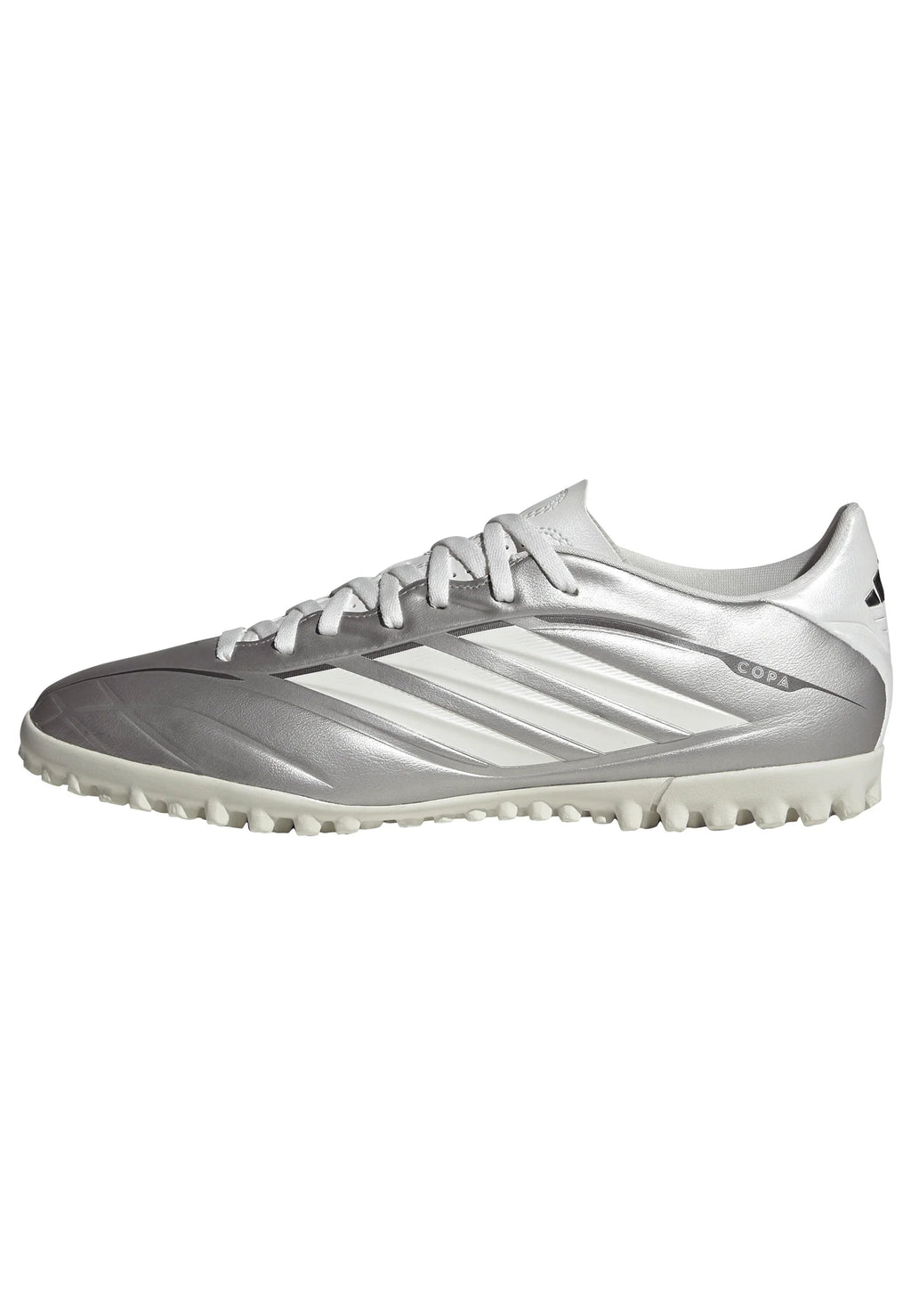 adidas Copa Pure IV Club TF Turf Mens Soccer Cleats Metal Silver
