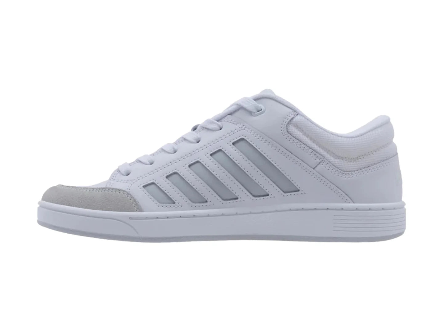 Tenis K Swiss Antic Court Blanco y Gris para Hombre
