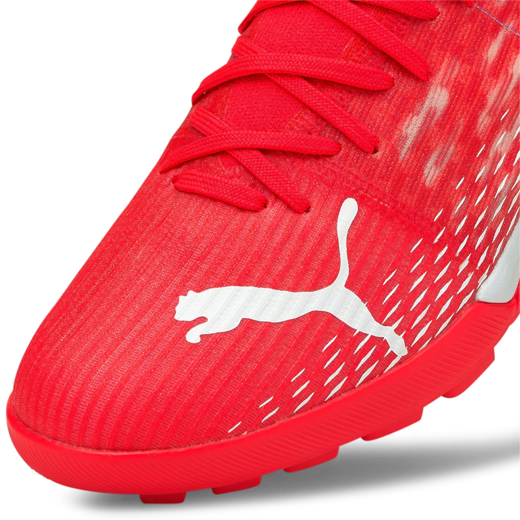 PUMA Ultra 33 TT Turf Soccer Cleats Orange Sublaze White Bluemazing