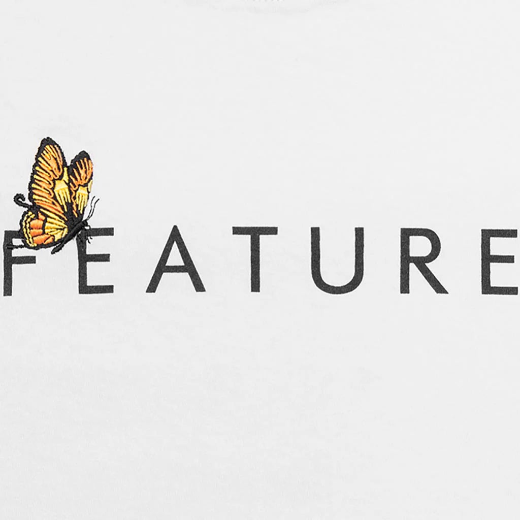 Butterfly Logo Tee Off White