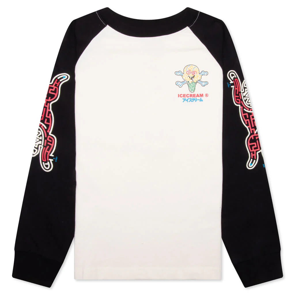 Kids Collect Them All L S Knit Whisper White