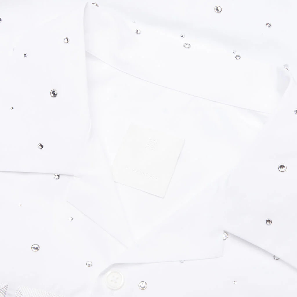 Boxy Fit S S Shirt White