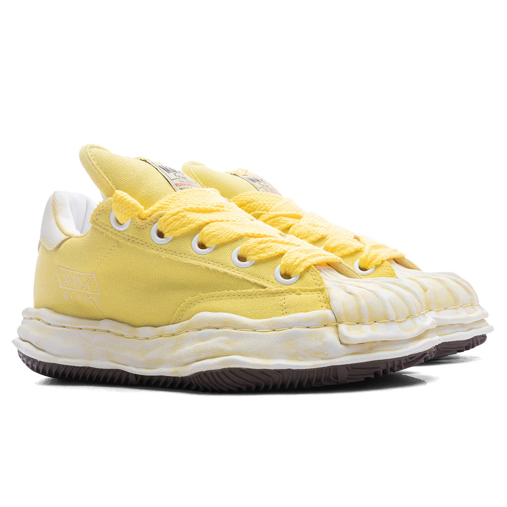 Blakey Puffer Low OG Sole Canvas Garment Dyed Yellow