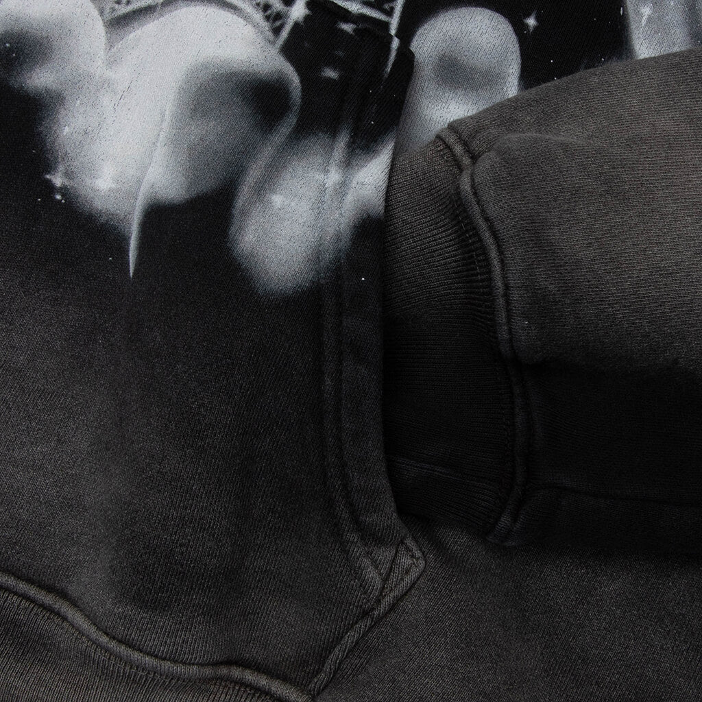 Eiffel Tower Hoodie Black