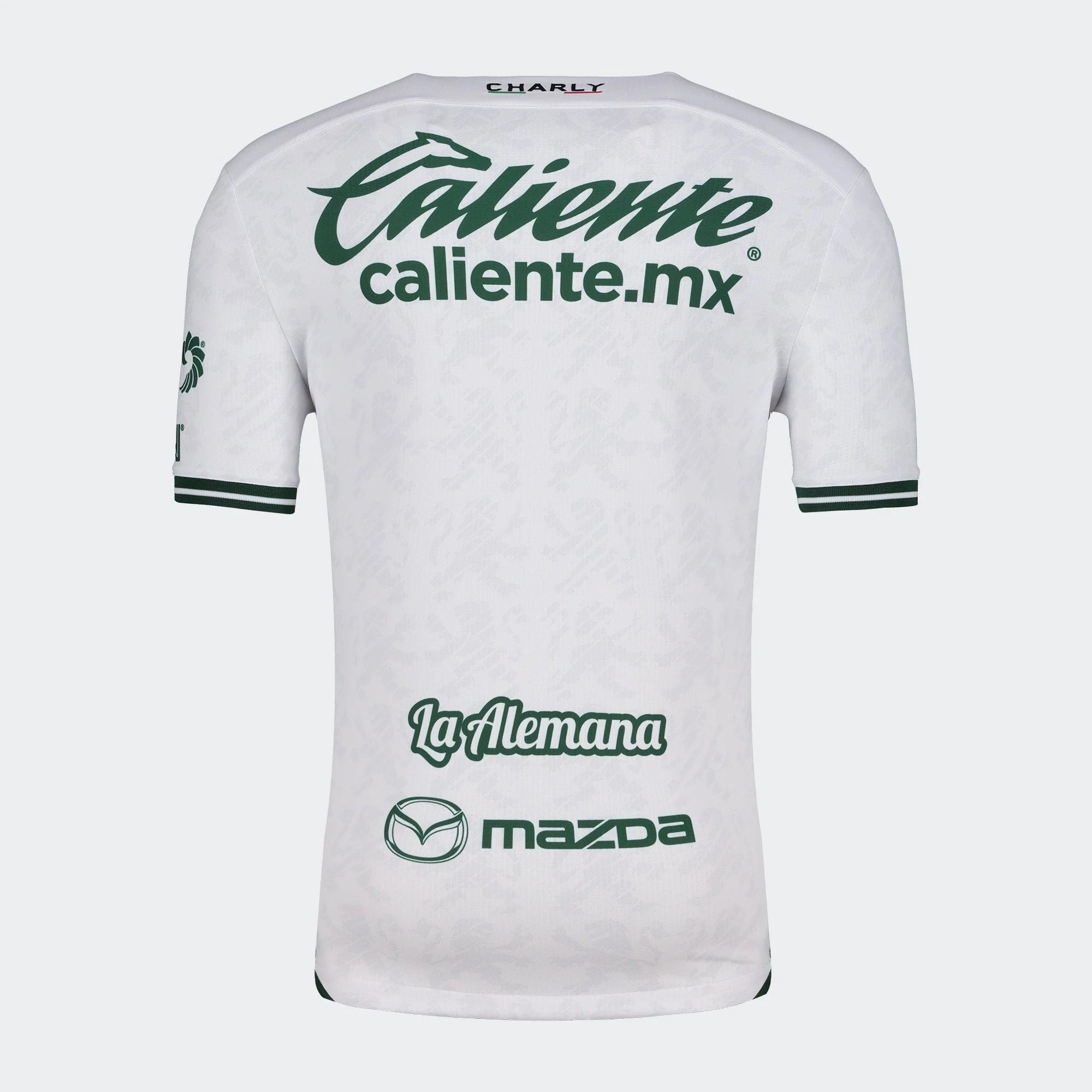 Charly Leon Away Jersey 24 Authentic White Green