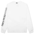 Long Haul L S Tee White