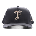 FEATURE x New Era 9FIFTY Curved A Frame Old English F Snapback Graphite