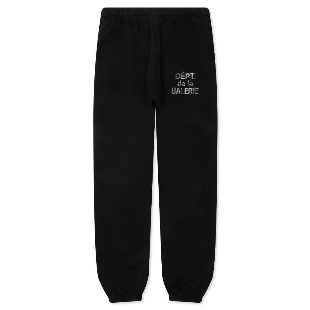 Sweatpant Washed Black