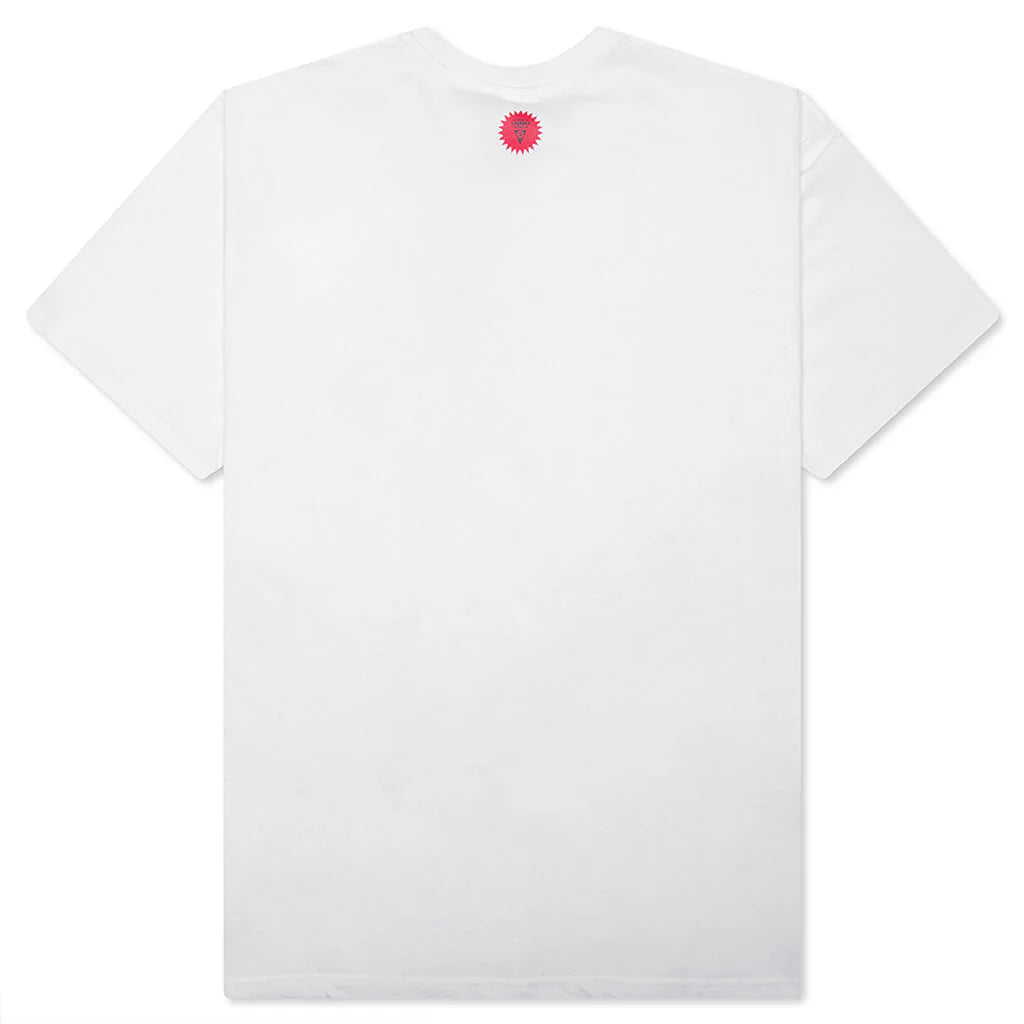 Basketcase S S Tee White