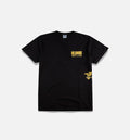 BB Orion Short Sleeve Tee Mens T Shirt Black Yellow