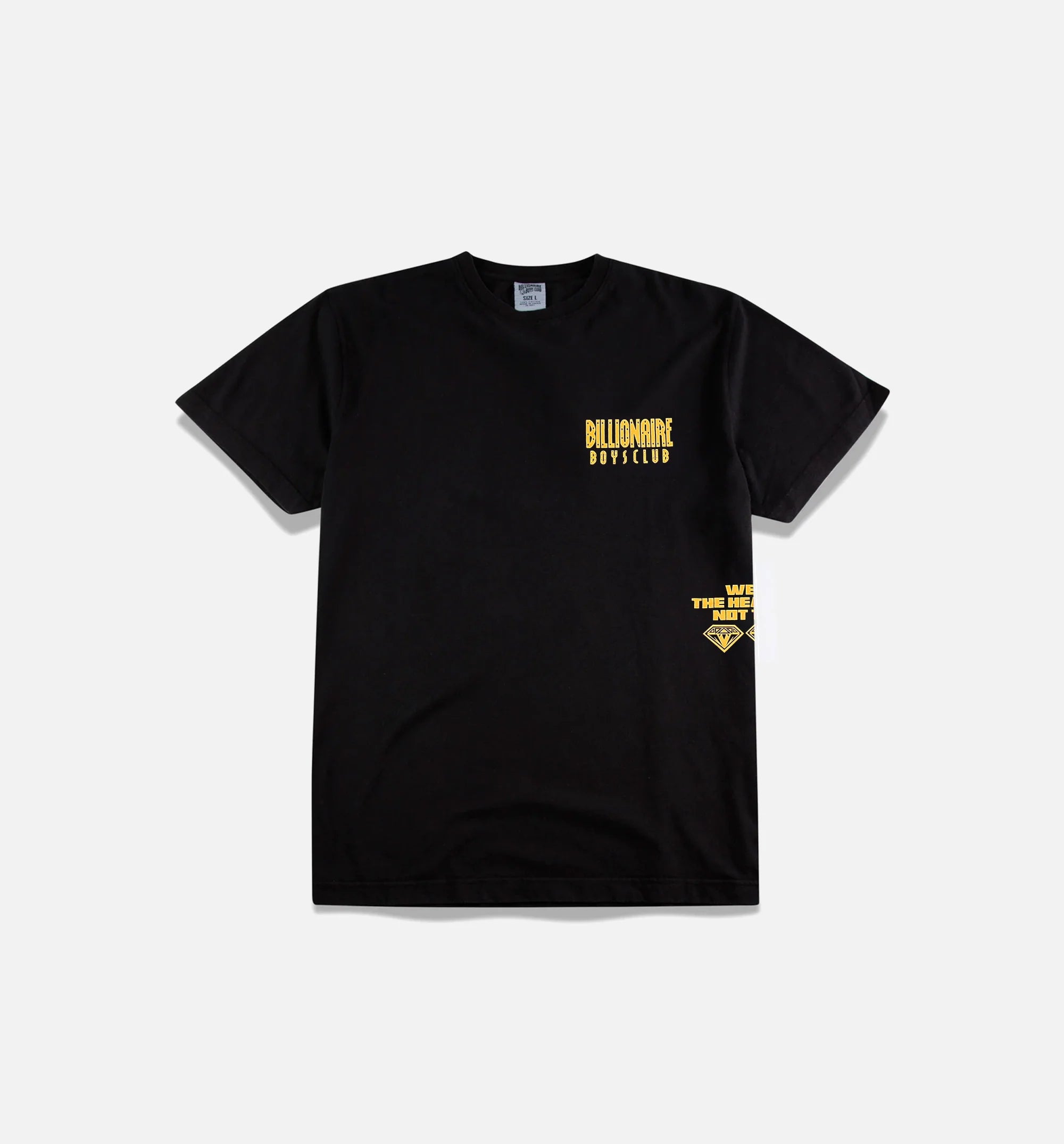 BB Orion Short Sleeve Tee Mens T Shirt Black Yellow