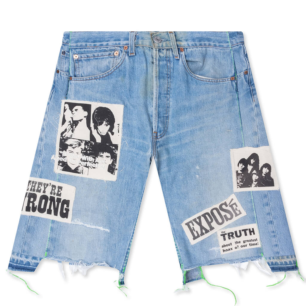 Exposé Triple Wide Denim Short Indigo