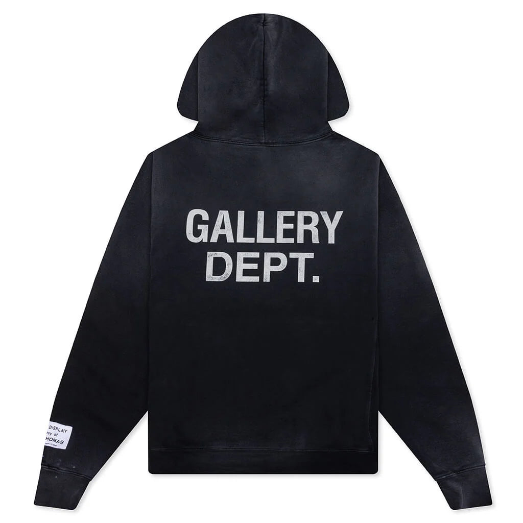 GD Paint Logo Hoodie Vintage Black