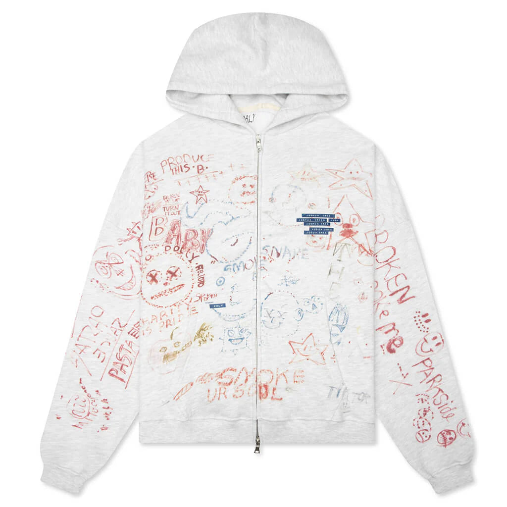 Joshua Tree Double Zip Hoodie Multi