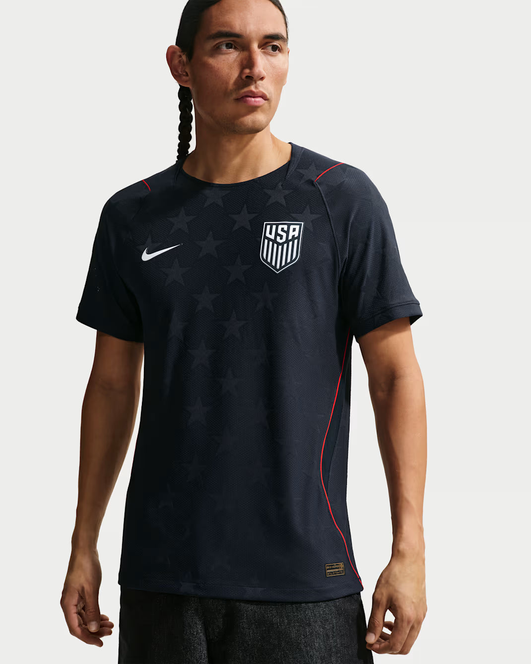 Nike USMNT Match Away Mens Soccer Jersey 2026 Navy NO STARS