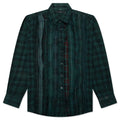 Over Dyed Ribbon Shirt Green