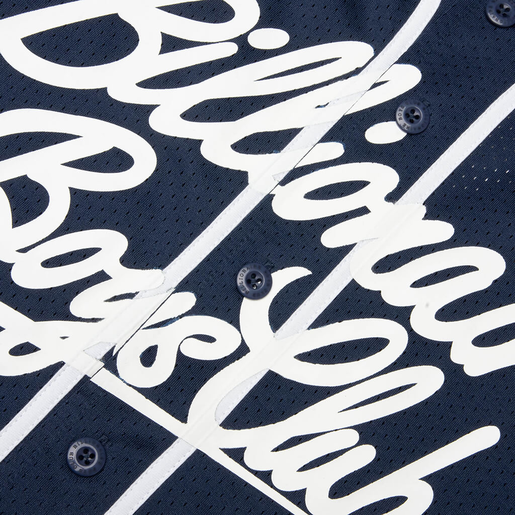Big Chew S S Knit Jersey Blue Depths