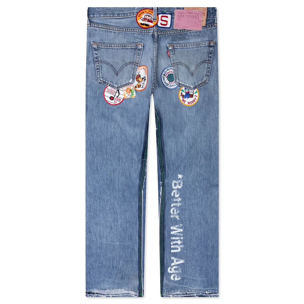 Gentlemens Denim Pants Indigo