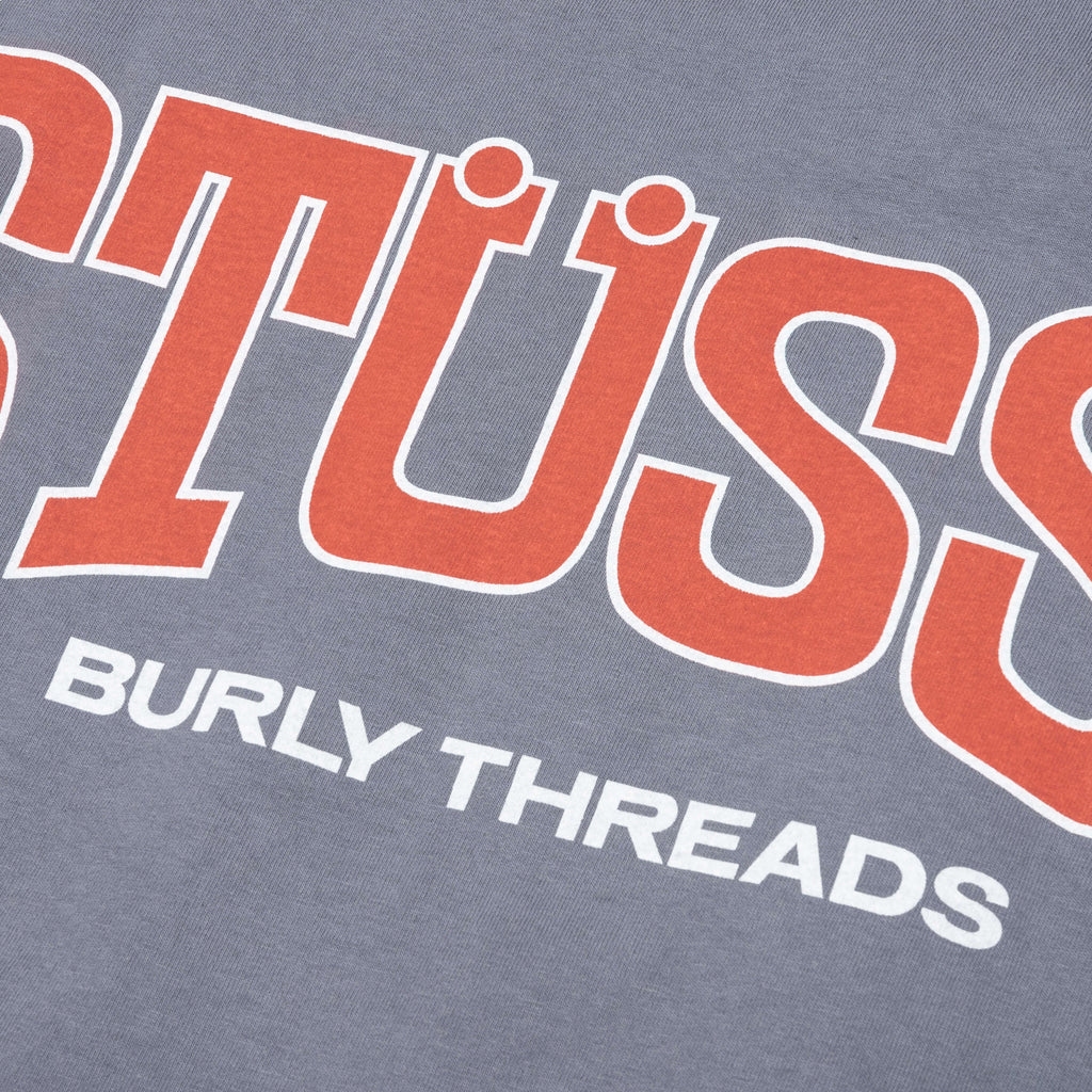 Burly Threads Pig Dyed Tee Indigo