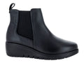 Botines Stefania de Piel Negro para Mujer