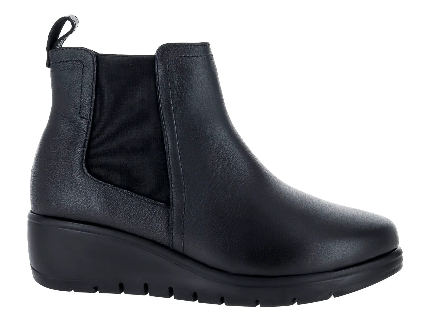 Botines Stefania de Piel Negro para Mujer