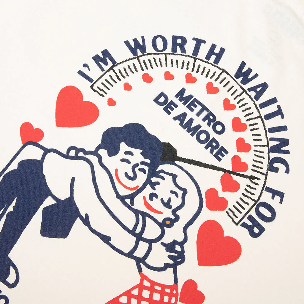 Worth Waiting S S Tee Cream