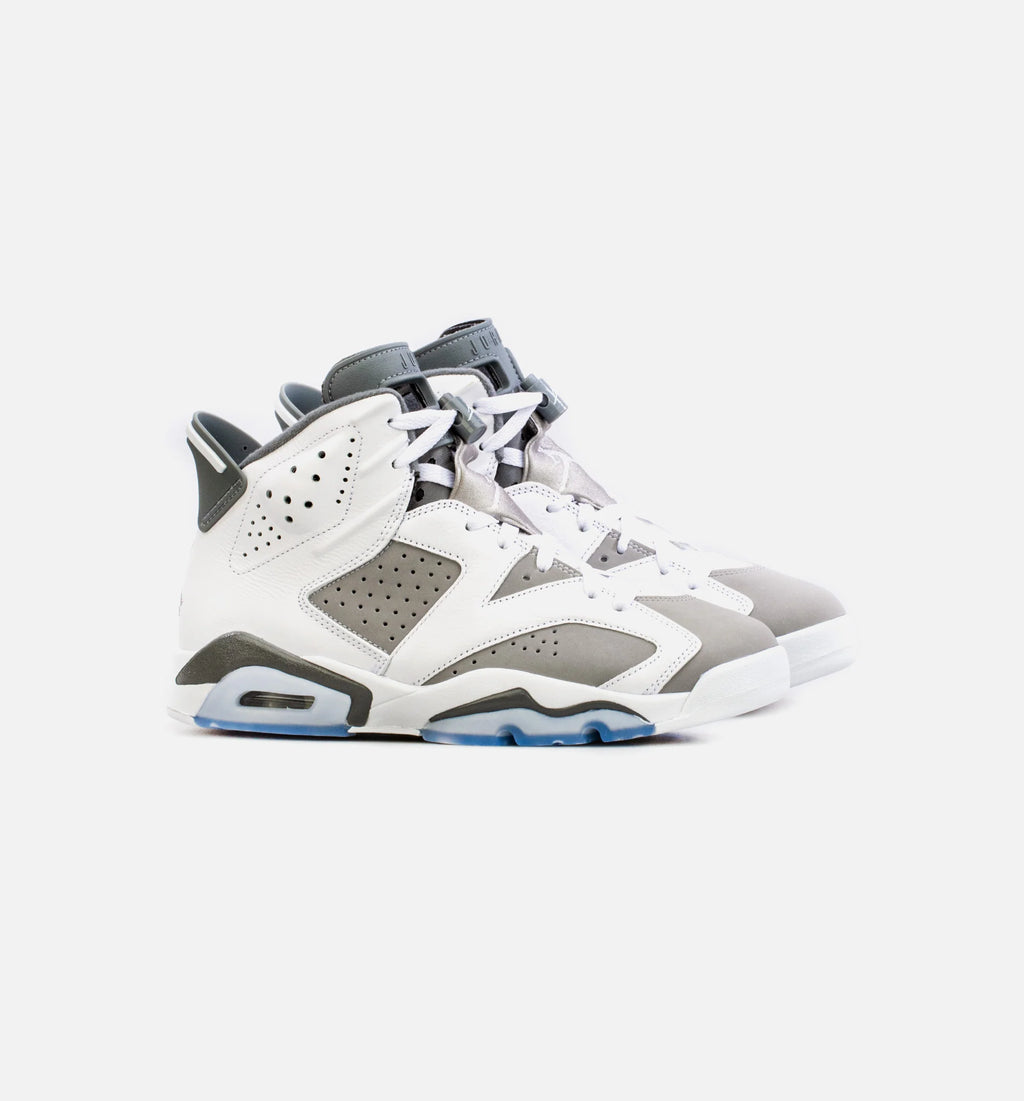 Air Jordan 6 Retro Cool Grey Mens Lifestyle Shoe Grey White