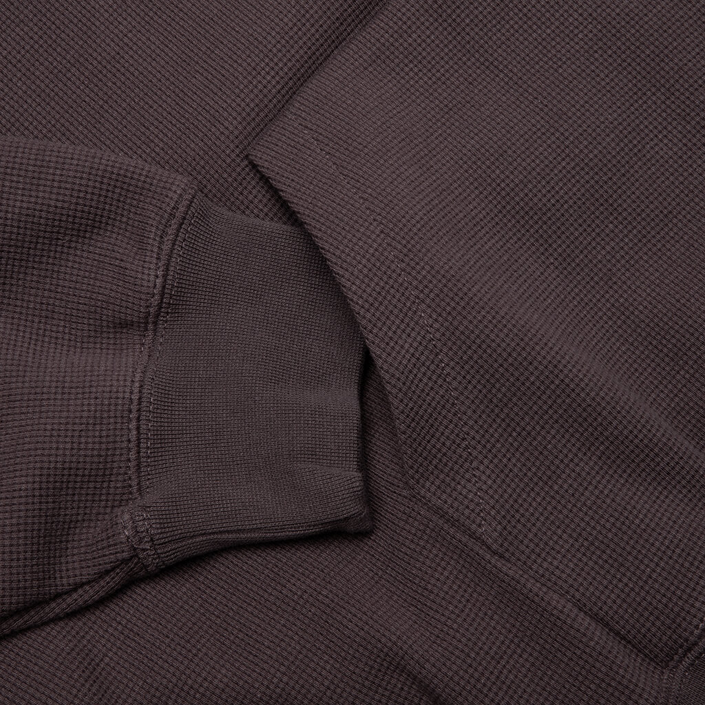 Raglan Hoodie Plum