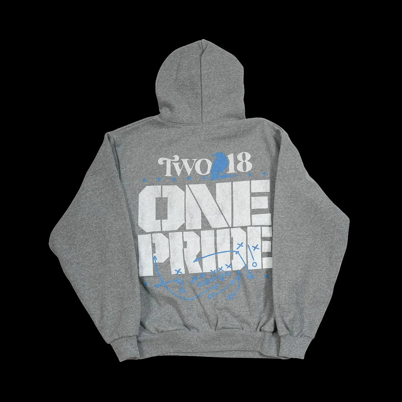 T Is For Two18 Hoodie Grey