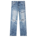 Pleated Denim Straight MX1 Jean Honeycomb Indigo