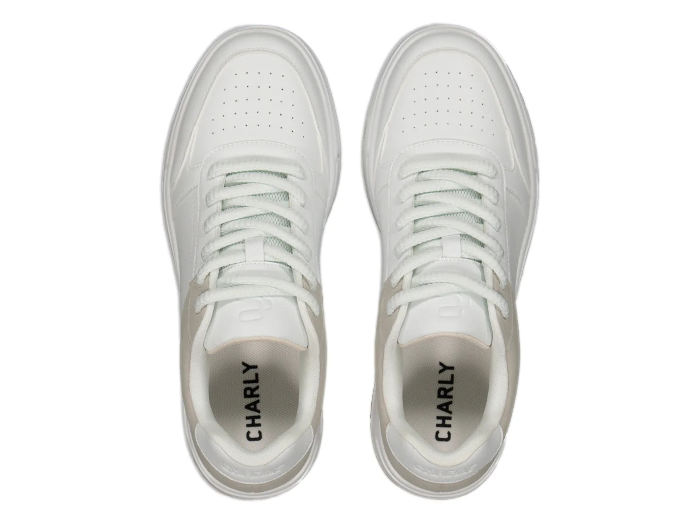Tenis Charly Skurban Blanco y Beige para Hombre