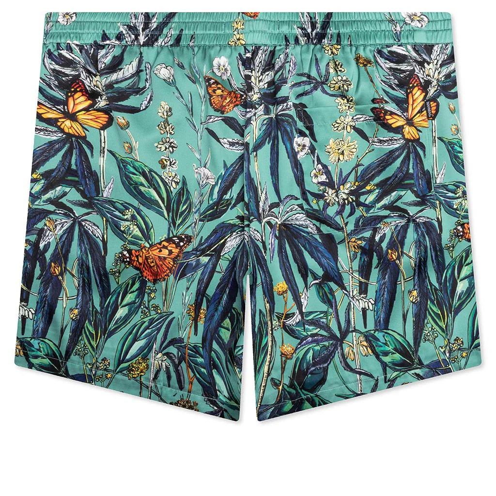 Botanical Silk Short Ocean Botanical
