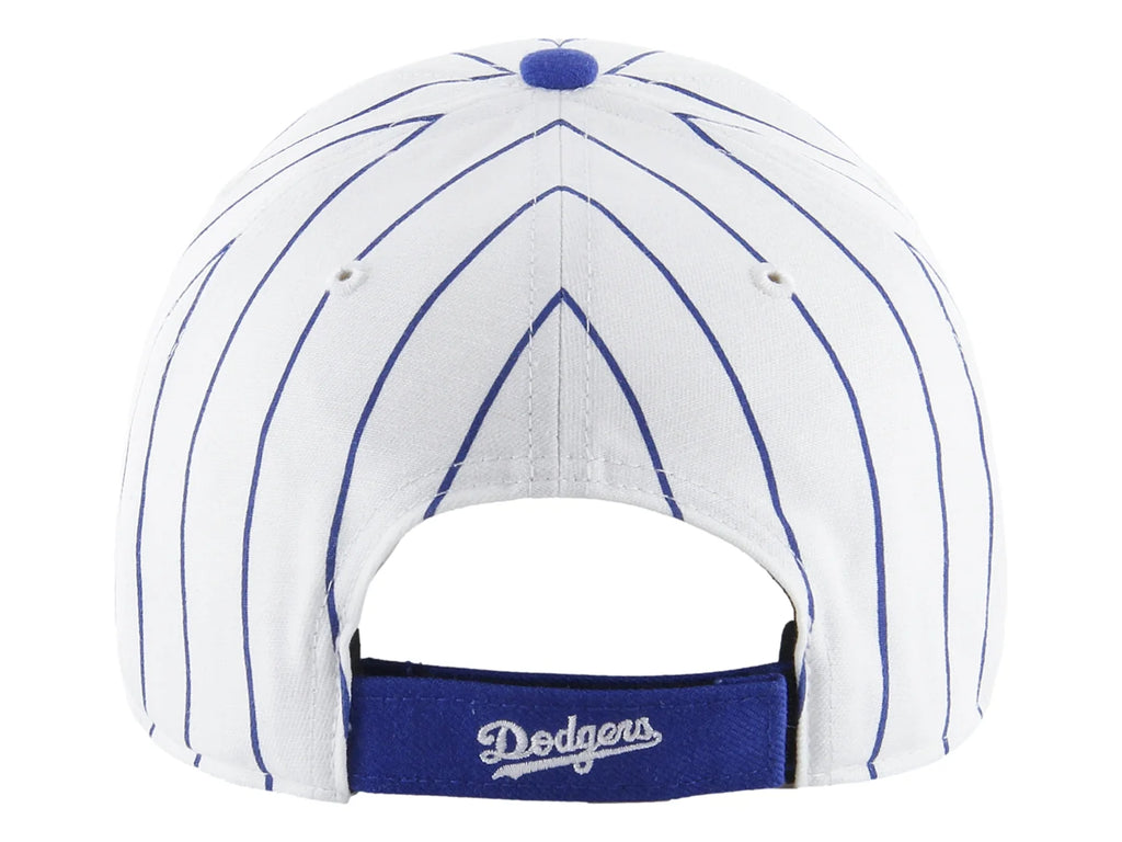 Gorra 47 Brand Pinstripe Los Angeles Dodgers Blanco para Hombre