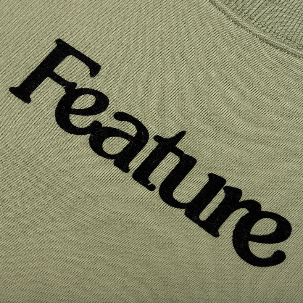 Kids Academy Crewneck Oil Green