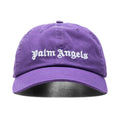 Classic Logo Cap Purple White