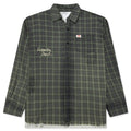 Dockweiler Flannel Overshirt Navy