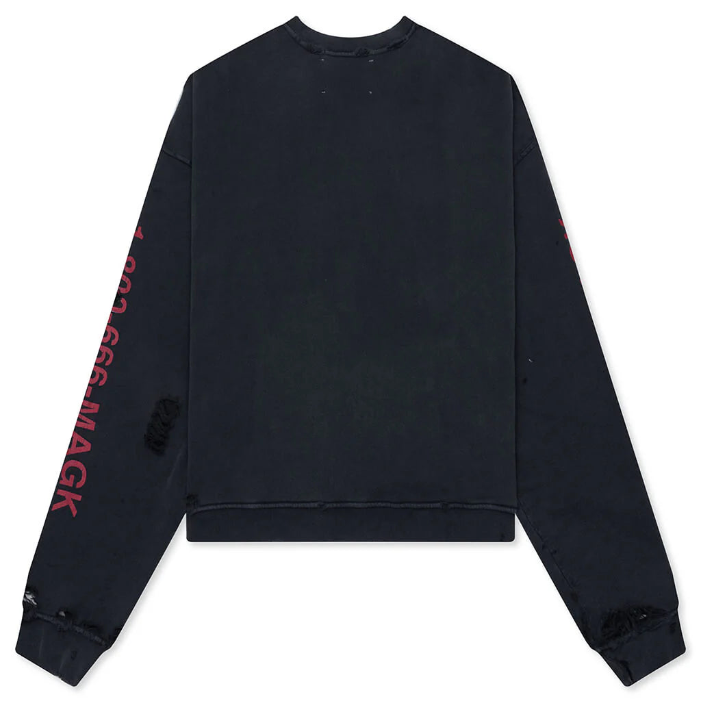 Cast A Spell Crewneck Black