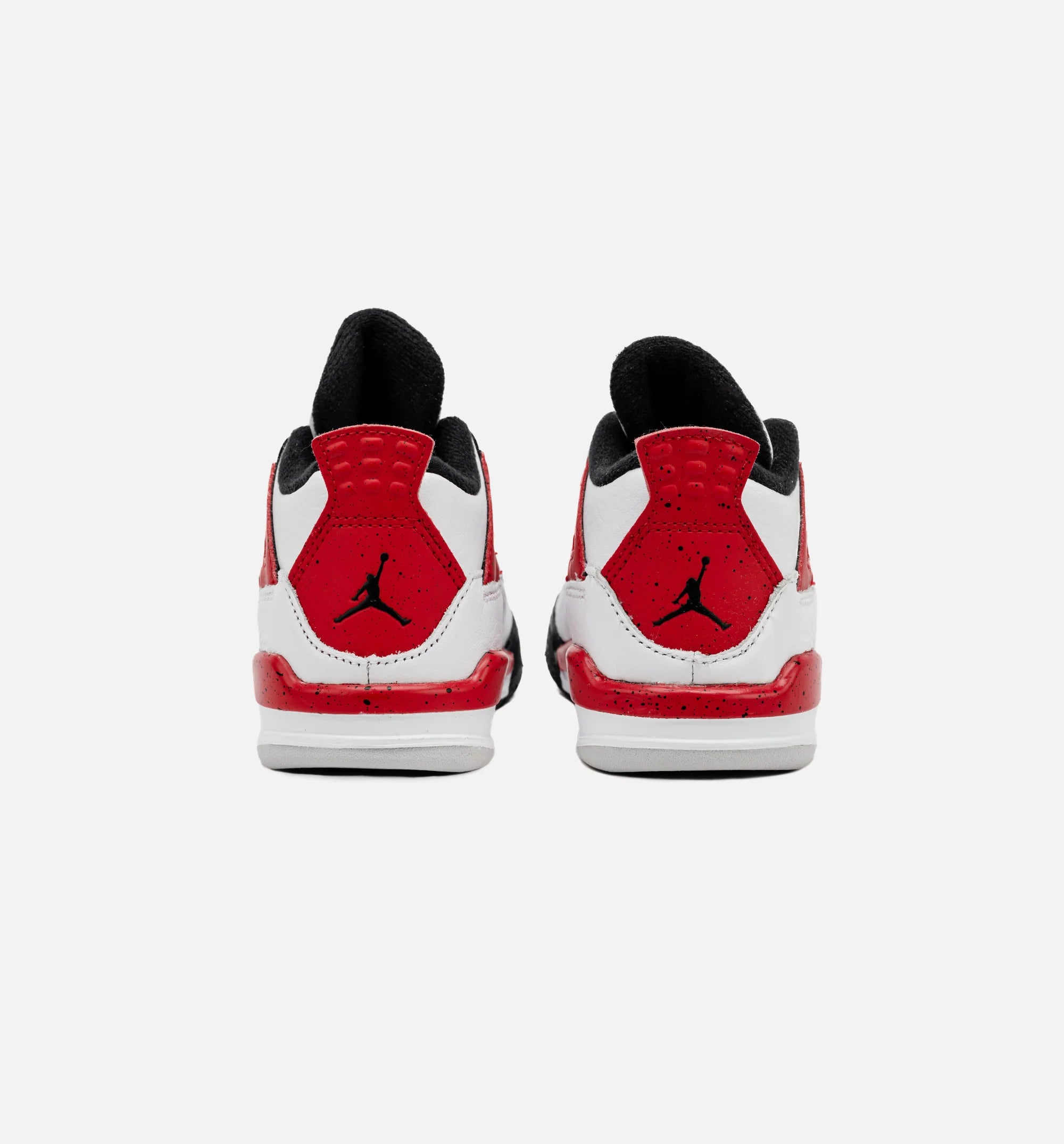Air Jordan 4 Retro Red Cement Infant Toddler Lifestyle Shoe White Red
