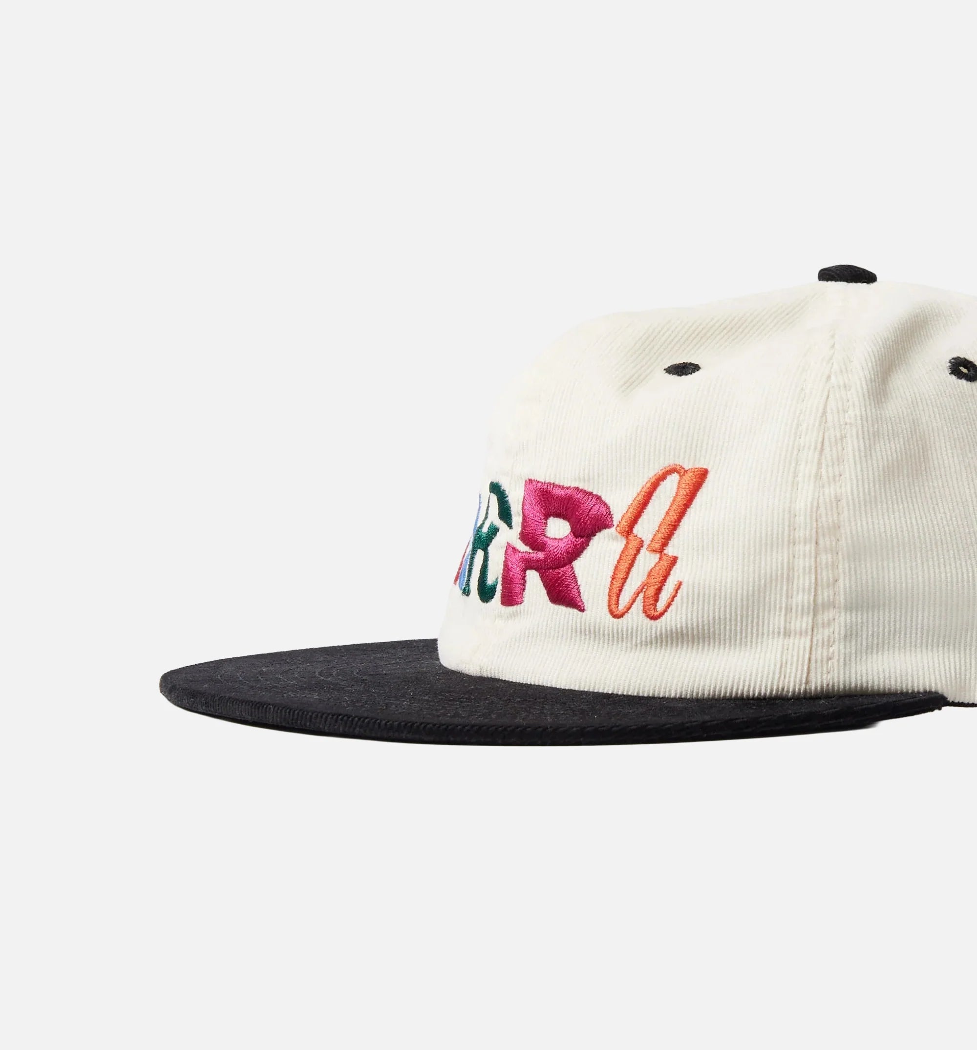 Error Logo 6 Panel Snapback Mens Hat Off White