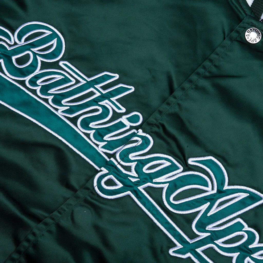 Baseball Varsity Jacket Green