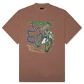 Fox LAB Racing T Shirt Brown