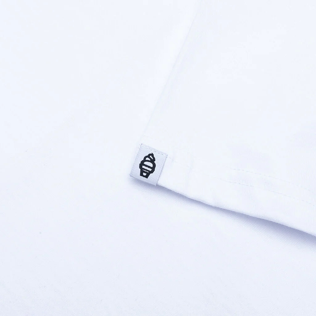 Luger S S Tee White