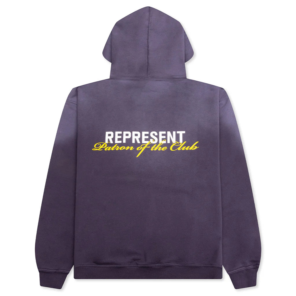 Patron of the Club Hoodie Plum