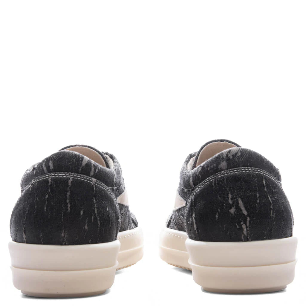 Vintage Sneaks Black Washed Foil Milk