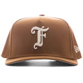 FEATURE x New Era 9FIFTY Curved A Frame Old English F Snapback Toasted Peanut