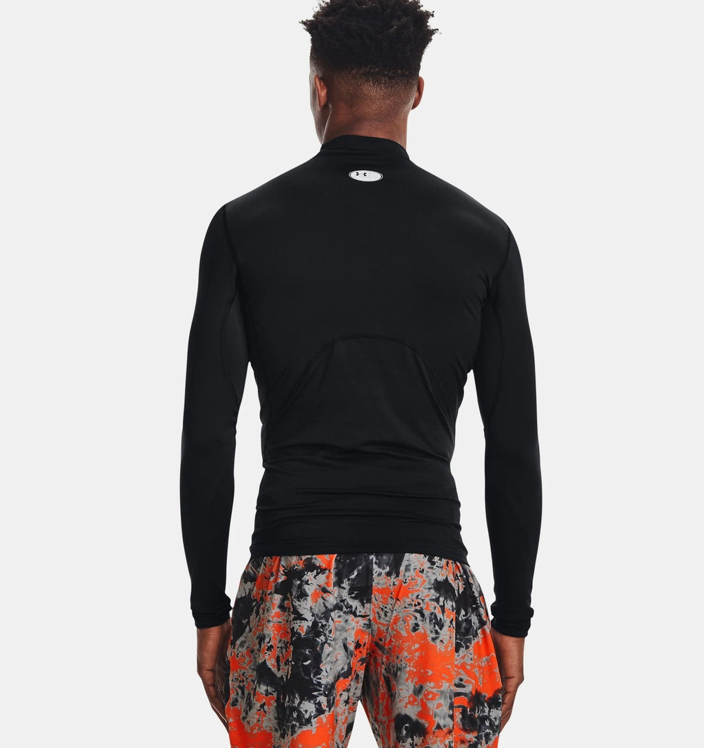 Under Armour ColdGear Mens Compression Mock Black