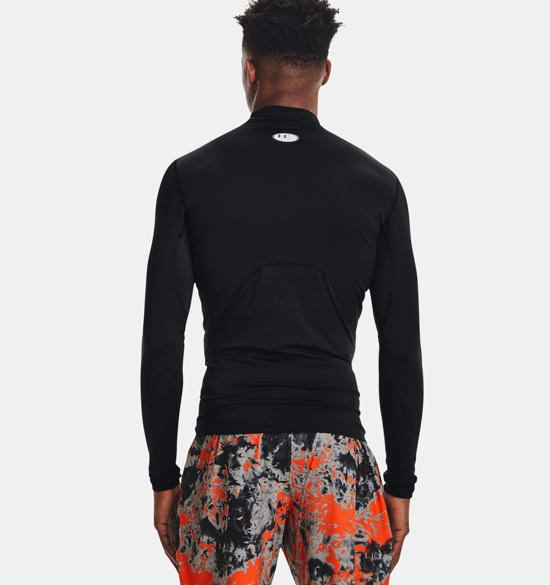 Under Armour ColdGear Mens Compression Mock Black