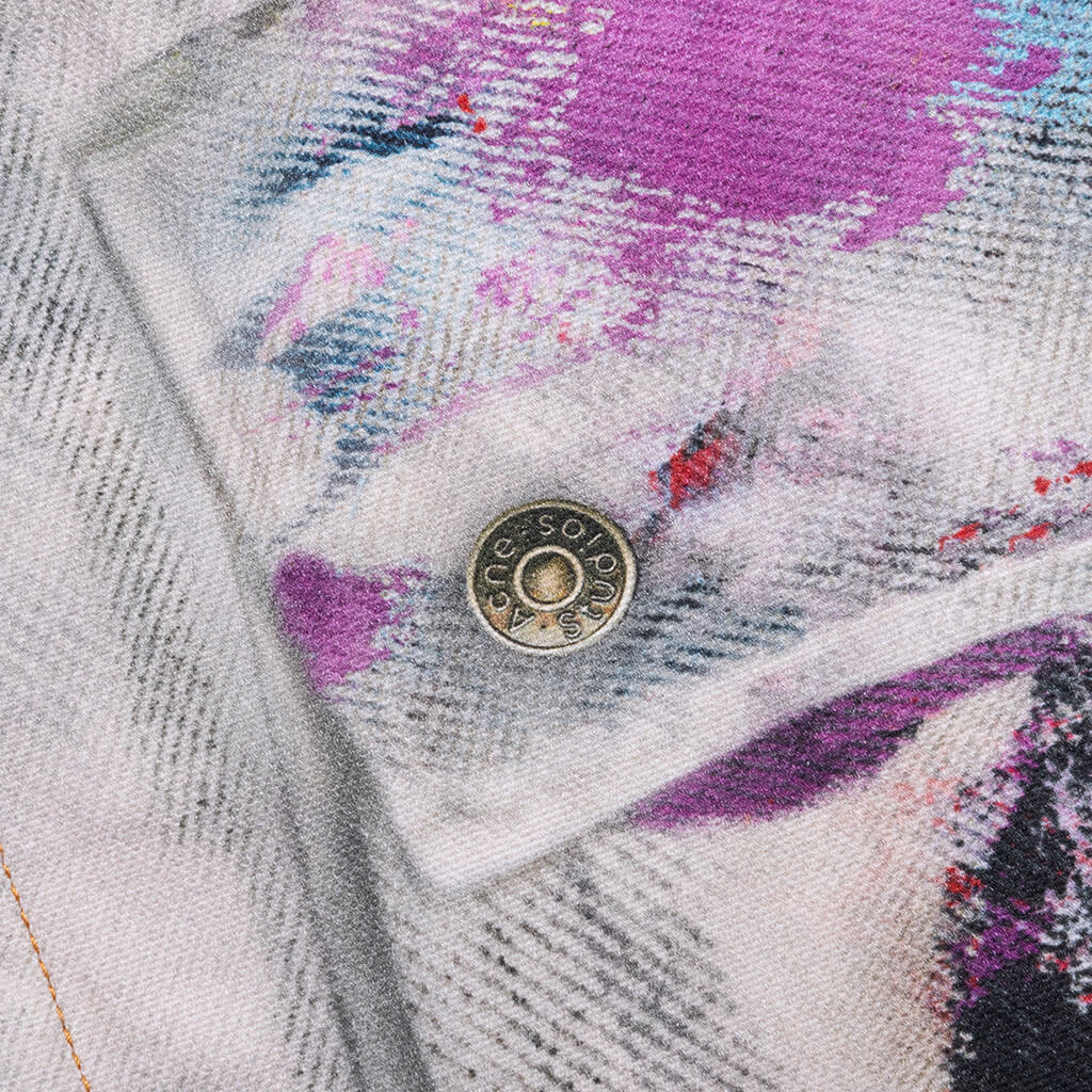 Trompe Loeil Jacket White Multi