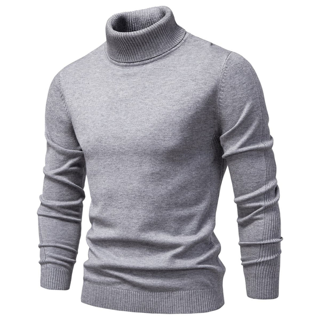 Mens Turtleneck Pullover Sweater